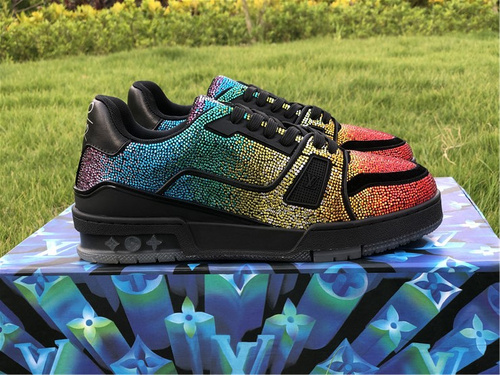 Ultimate version_ low-top_ diamond rainbow color_ full code shipment 38--45-4941e64c